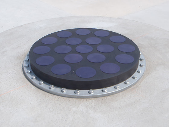 DKB式弾性すべり支承 写真